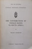 The Contributions of Thomas Baines to South Africa (Signed by Author, Limited Edition) | Frank R. Bradlow