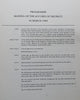 Programme: Signing of the Accord of Nkomati, 16 March 1984 (With Loosely Inserted Materials)