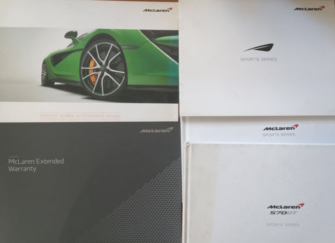 Collection of McLaren Sports Series Books & Booklets