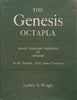 The Genesis Octapla: Eight English Versions of Genesis in the Tyndale-King James Tradition | Luther A. Weigle (Ed.)