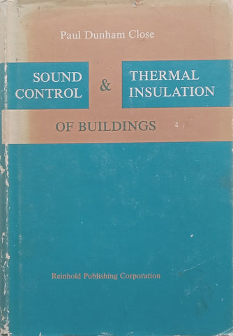 Sound Control & Thermal Insulation of Buildings | Paul Dunham Close