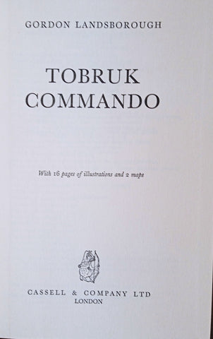 Tobruk Commando | Gordon Landsborough