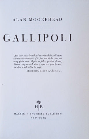 Gallipoli | Alan Moorehead