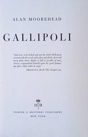 Gallipoli | Alan Moorehead