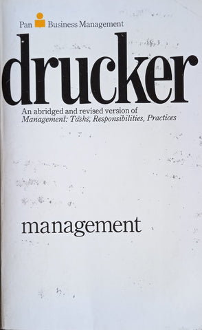 Management | Peter F. Drucker