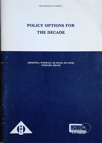 Policy Options for the Decade | D.A.S. Herbst (ed.)