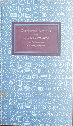 Overbergse Eergister [Afrikaans text] | C.G.S. de Villiers