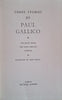 Three Stories By Paul Gallico: The Snow Goose, The Small Miracle and Ludmilla | Paul Gallico