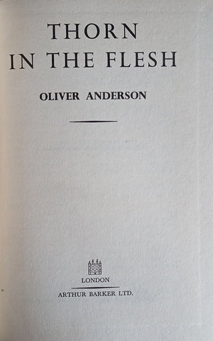 Thorn in the Flesh | Oliver Anderson