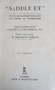 "Saddle Up": A Guide to Equitation and Stable Management, Including Hints to Instructors [First Edition] | Captain F.C. Hitchcock