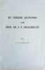 My Verdere Antwoord aan Prof. Dr. S.P. Engelbrecht [Afrikaans] | G.D. Scholtz
