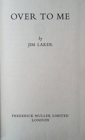 Over to Me | Jim Laker