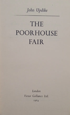 The Poorhouse Fair [Hard Cover] | John Updike