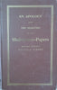 Eighteenth Century Shakespeare No. 25: An Apology for the Believers in the Shakspeare-Papers