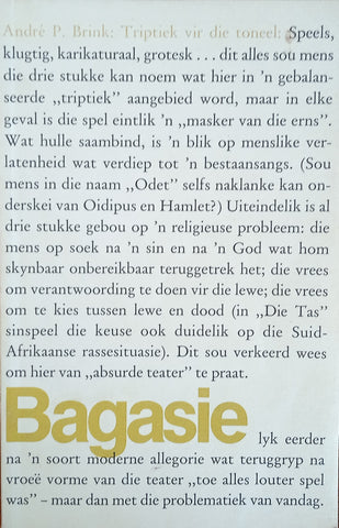 Bagasie: Triptiek vir die Toneel [Afrikaans] | André P. Brink