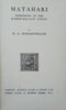 Matahari: Impressions of the Siamese-Malayan Jungle | H.O. Morgenthaler