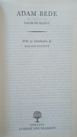 Adam Bede | George Eliot
