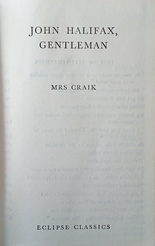 John Halifax, Gentleman | Mrs Craik