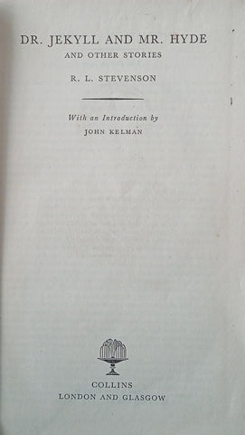 Dr. Jekyll and Mr. Hyde and Other Stories | R.L. Stevenson