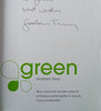 Green: Why Corporate Leaders Need to Embrace Sustainability to Ensure Future Profitability [Inscribed by the Author] | Graham Terry
