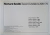 Seven Exhibitions 1961-75 | Richard Smith