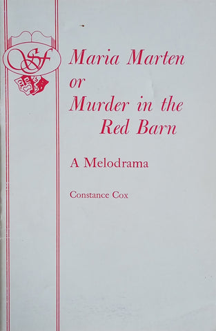 Maria Marten, or Murder in the Red Barn | Constance Cox