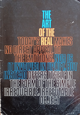 The Art of the Real: An aspect of American Painting and Sculpture 1948-1968 |