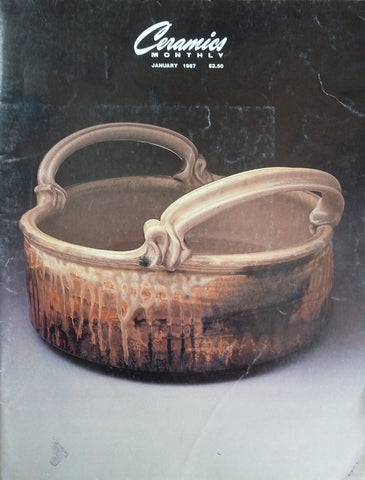 Ceramics Monthly, Vol. 35, Number 1, January 1987