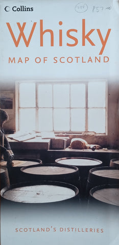 Whiskey. Map of Scotland: Scotland's Distilleries