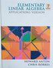 Elementary Linear Algebra: Application Version | Howard Anton, Chris Rorres