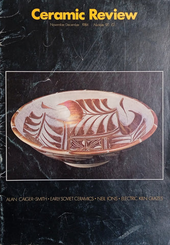 Ceramic Review November December 1984 Number 90