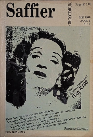 Saffier Nommer 9 Mei 1990 [Afrikaans]