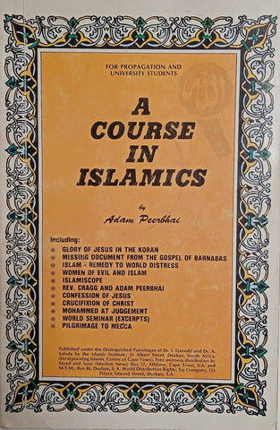 A Course in Islamics | Adam Peerbhai