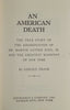 An American Death: The True Story of the Assassination of Dr. Martin Luther King, Jr. | Gerold Frank