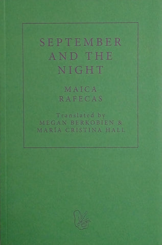 September and the Night [Proof Copy] | Maica Rafecas