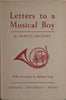 Letters to a Musical Boy | Mervyn Bruxner