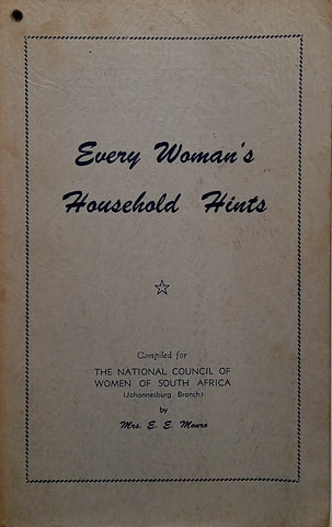 Every Woman's Household Hints | Mrs. E.E. Monro (comp.)