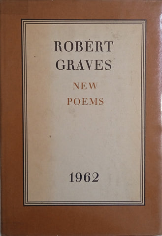 Robert Graves New Poems 1962 | Robert Graves
