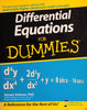 Differential Equations for Dummies | Steven Holzner