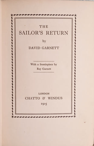 The Sailor's Return | David Garnett