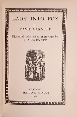 Lady Into Fox | David Garnett