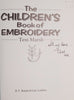 The Children's Book of Embroidery [Inscribed by the Author] | Tess Marsh
