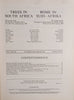 Trees in South Africa: The Journal of the Tree Society of Southern Africa/Bome in Suid-Afrika: Die Tydskrif van die Vereniging van Boomvriende in Suidelike Afrika Vol.XXXVIII Parts 3 and 4 Oct 1986-Mar 1987