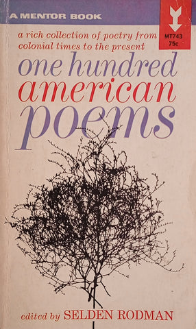 One Hundred American Poems | Selden Rodman (ed.)