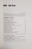 De Arte 11 May 1972