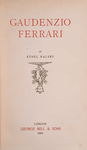 The Great Masters in Painting and Sculpture: Gaudenzio Ferrari | Ethel Halsey