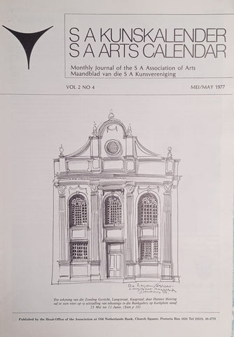 S.A. Kunskalender/S.A. Arts Calendar Vol. 2 No. 4 Mei/May 1977 [Afrikaans/English]