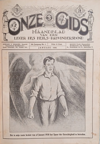 Onze Gids, Maandblad van den Leger des Heils-Padvindersbond: January to December, 1930 [Dutch]