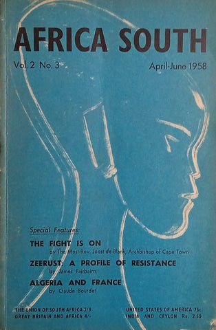 Africa South Vol 2 No 3, April-June 1958