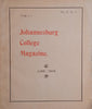 The Johannesburg College Magazine, Vol. II No. 1, June, 1908